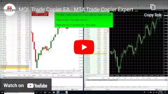 MQL Trade Copier EA - MT4 Trade Copier Expert Advisor